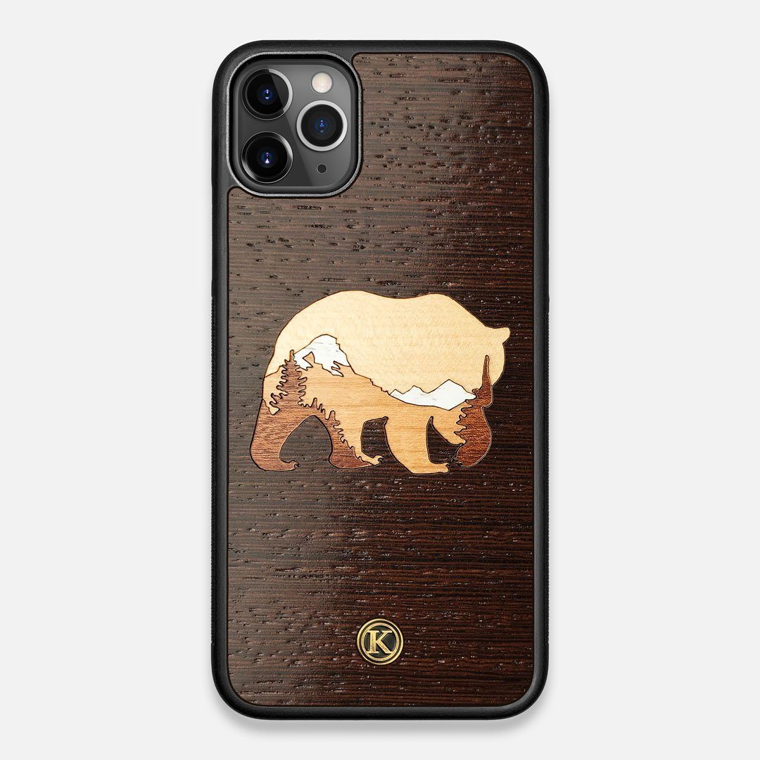 TPU/PC Sides of the Bear Mountain Wood iPhone 11 Pro Max Case by Keyway Designs
