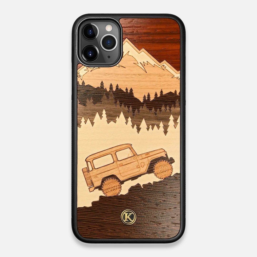TPU/PC Sides of the Off-Road Wood iPhone 11 Pro Max Case by Keyway Designs