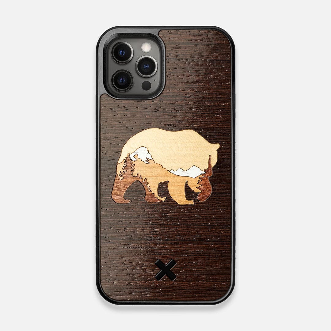 TPU/PC Sides of the Bear Mountain Wood iPhone 12/12 Pro Case by Keyway Designs