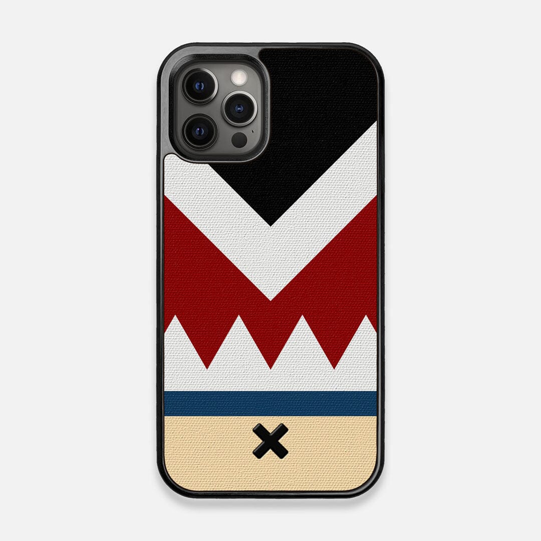 Trail  Wayfinder Series Handmade and UV Printed Cotton Canvas iPhone 12/12  Pro Case by Keyway