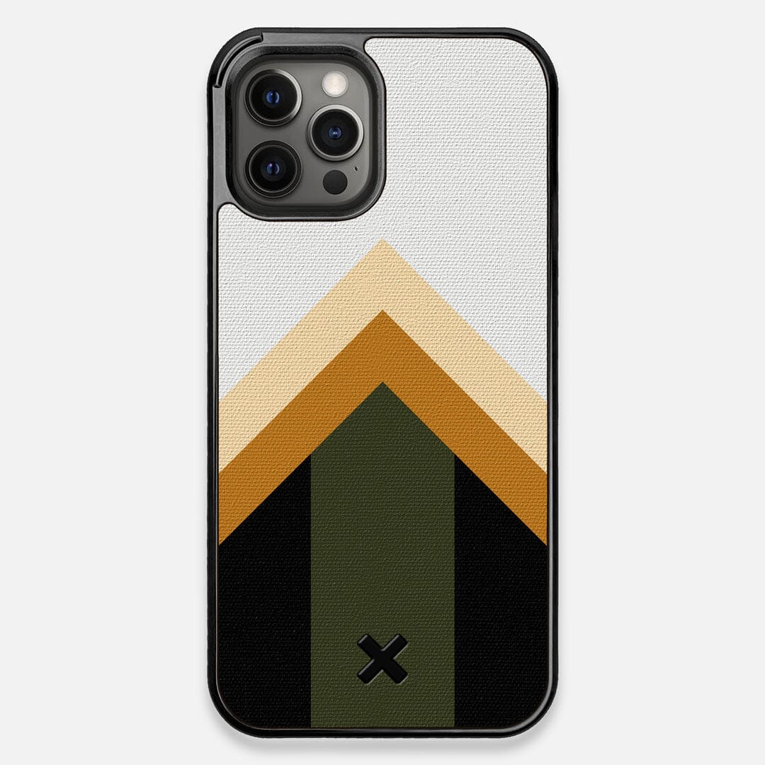 Trail  Wayfinder Series Handmade and UV Printed Cotton Canvas iPhone 12  Pro Max Case by Keyway