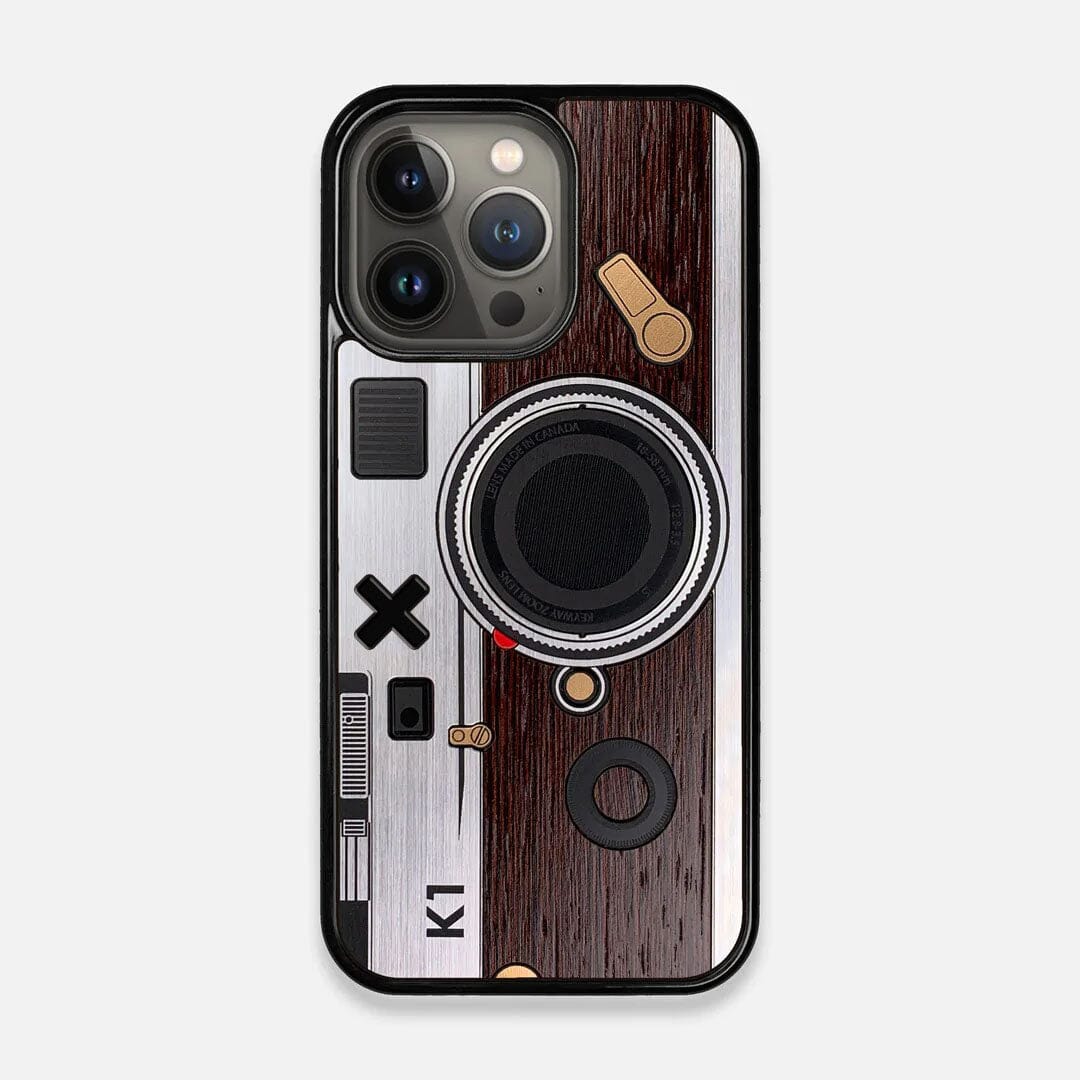 Front view of the Model K1 Camera iPhone 13 Pro Case by Keyway Designs