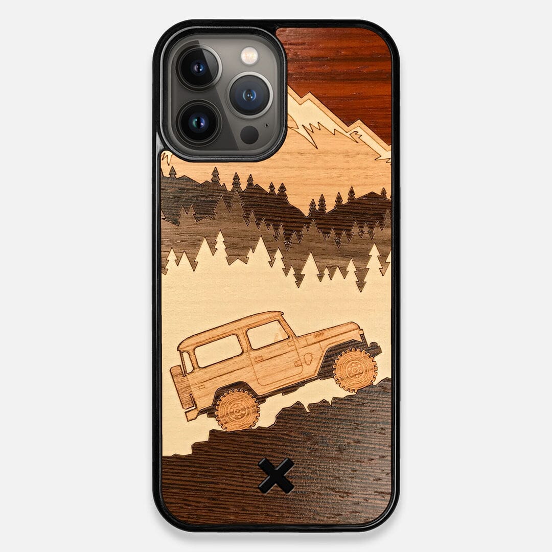 TPU/PC Sides of the Off-Road Wood iPhone 13 Pro Max Case by Keyway Designs
