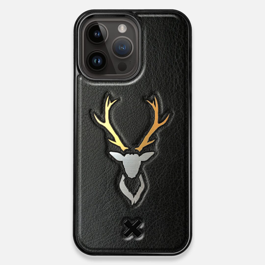 Front view of the Wilderness Wenge Wood iPhone 14 Pro Max MagSafe Case by Keyway Designs