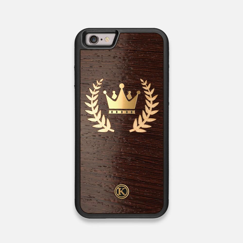 Front view of the Majesty Wenge Wood iPhone 6 Case by Keyway Designs