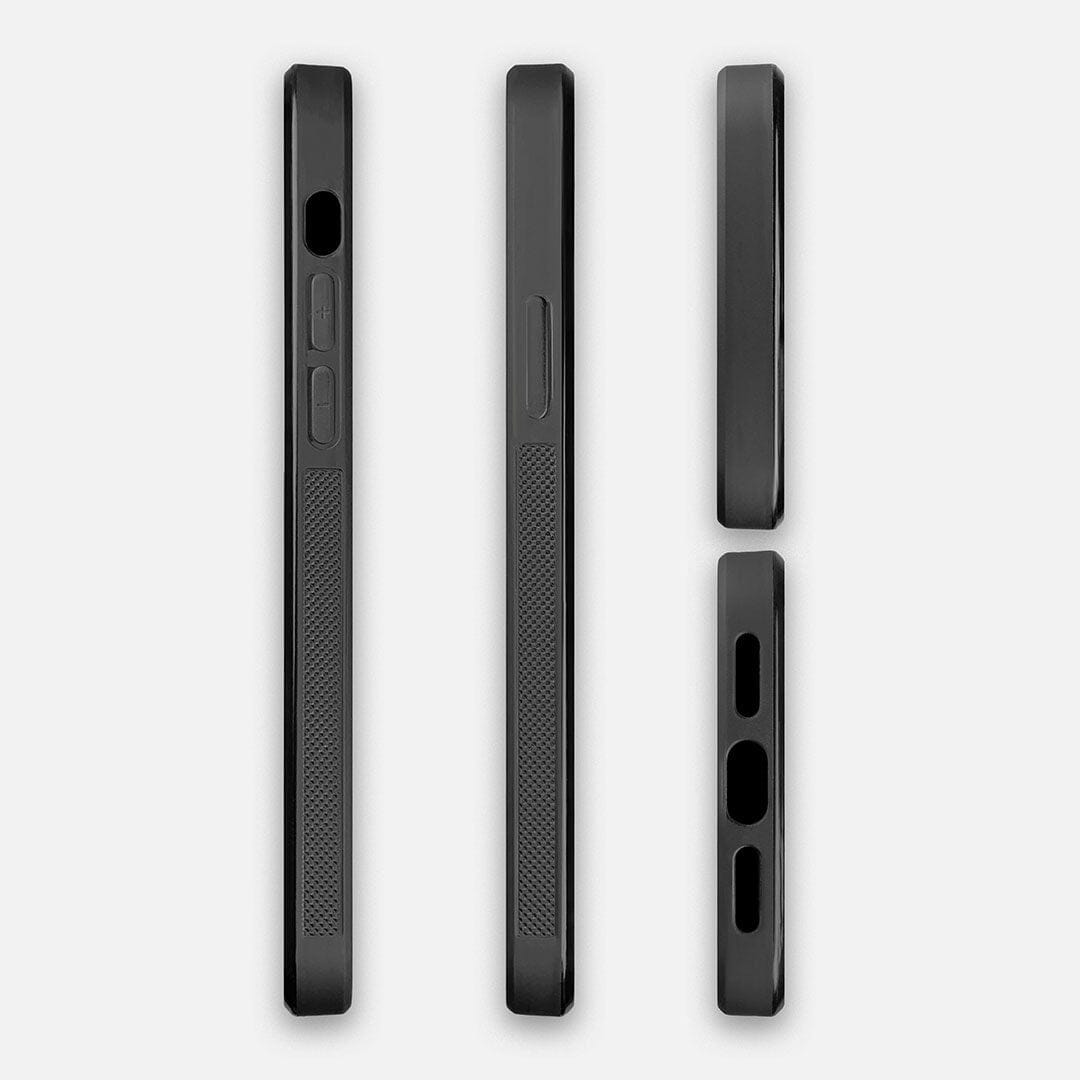 TPU/PC Sides of the Walnut Pure Minimalist Wood iPhone 13 Mini Case by Keyway Designs