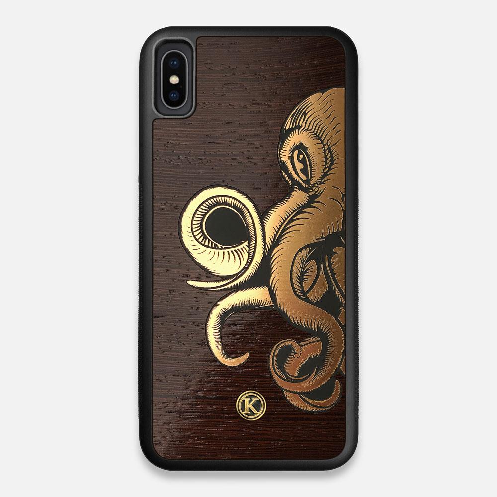 TPU/PC Sides of the classic Camera, silver metallic and wood iPhone XS Max Case by Keyway Designs