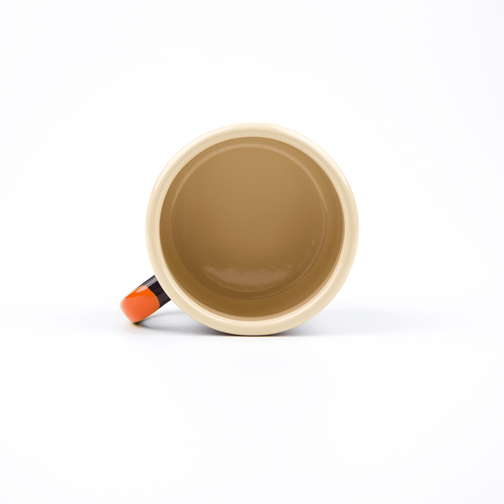 KEYWAY | Emalco - Badlands Bellied Enamel Mug, Handcrafted by Artisans in Poland, Selection Group Shot